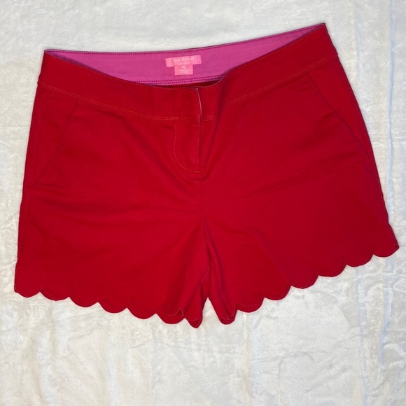 Isaac Mizrahi Pants - Isaac Mizrah Scalloped Shorts Women’s Size 10